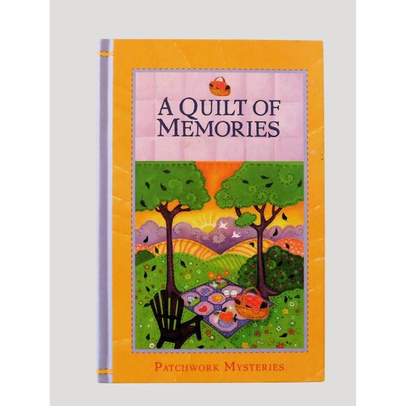 A Quilt Of Memories By Kristin Eckhardt Patchwork Mysteries Series HB Guideposts - Picture 1 of 3